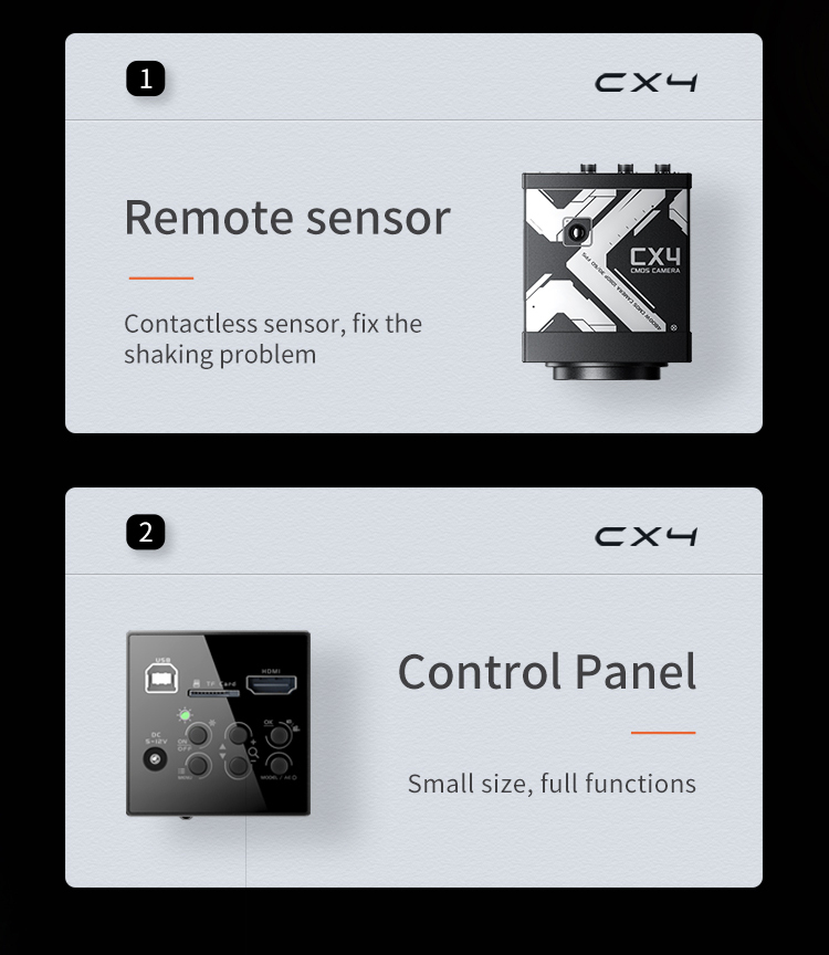 Cx4 Cmos Industrial Microscope Camera (Compatible With All C Connector Cameras) (Qianli)