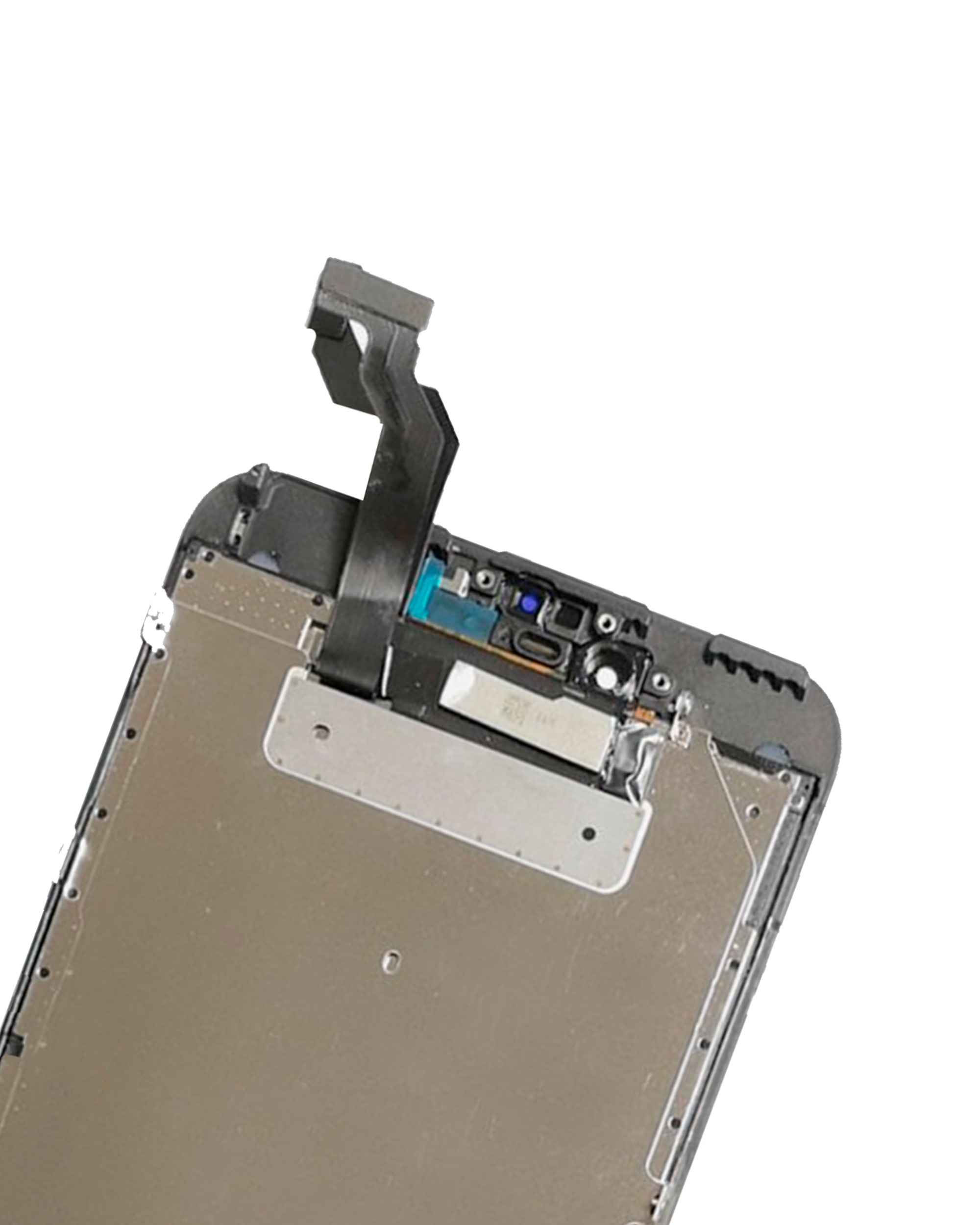 Lcd Assembly With Steel Plate Compatible For Iphone 6S Plus (Aftermarket Pro: Xo7 Incell) (Black)