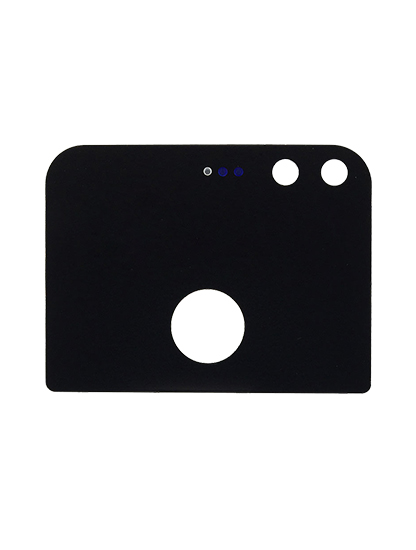 Back Glass Compatible For Google Pixel (Black)