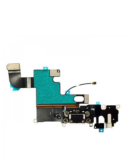Charging Port Flex Cable Compatible For Iphone 6 (Aftermarket) (Gold)