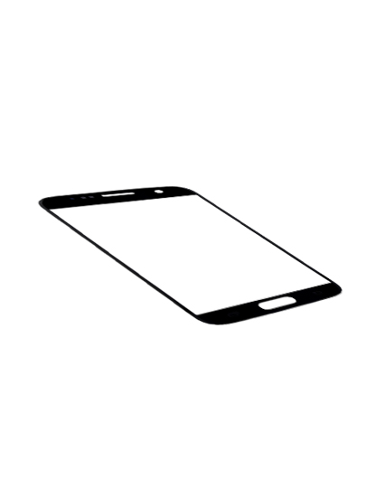 Front Glass Only Compatible For Samsung Galaxy S7 (Black Onyx)