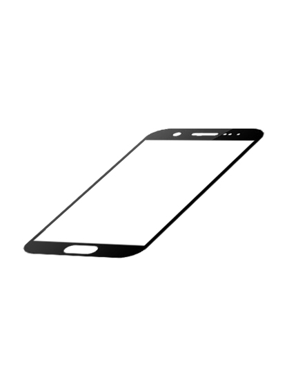 Front Glass Only Compatible For Samsung Galaxy S7 (Black Onyx)