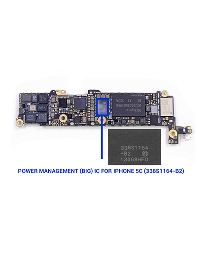 Power Management Ic (Big) Compatible For Iphone 5C (338S1164-B2)