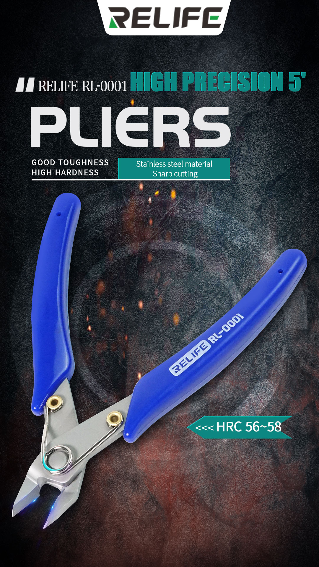 Rl-0001 Precision Pliers Cutter Plier Tools (Relife)