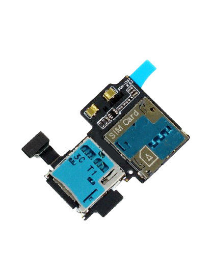 Sim Tray Sd Card Reader Compatible For Samsung Galaxy S4 (I337 / M919) (At&T / T-Mobile)