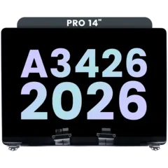 Complete LCD Display Assembly For MacBook Pro 14" A3426 (2026) (Genuine OEM) (Space Black)