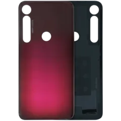 Back cover Glass For Motorola Moto G8 Plus (XT2019) (Genuine OEM) (Red)