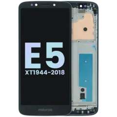 LCD Assembly With Frame For Motorola Moto E5 (XT1944 / 2018) (Genuine OEM) (Black)