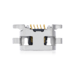 Charging port soldering required - 05 Pin - Micro B - 4 Anchor Points (C069)
