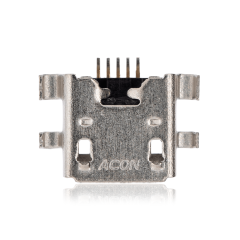 Charging port soldering required - 05 Pin - Micro B - 4 Anchor Points (C071)