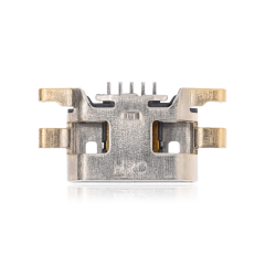 Charging port soldering required - 05 Pin - Micro B - 4 Anchor Points (C074)