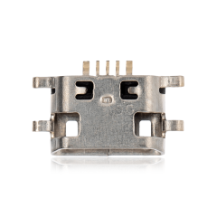 Charging port soldering required - 05 Pin - Micro B - 4 Anchor Points (C076)