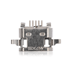 Charging port soldering required - 05 Pin - Micro B - 4 Anchor Points (C078)