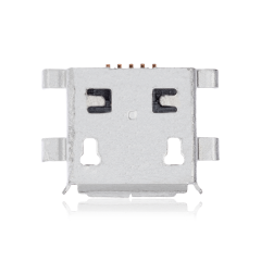 Charging port soldering required - 05 Pin - Micro B - 4 Anchor Points (C079)