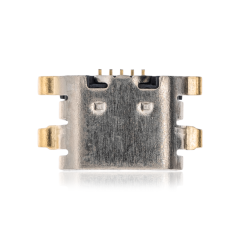 Charging port soldering required - 05 Pin - Micro B - 4 Anchor Points (C084)