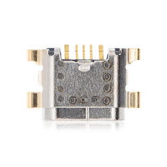 Charging port soldering required - 05 Pin - Micro B - 4 Anchor Points (C111)