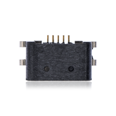 Charging port soldering required - 05 Pin - Micro B - 4 Anchor Points (C131)