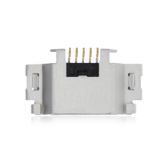Charging port soldering required - 05 Pin - Micro B - 6 Anchor Points (C244)