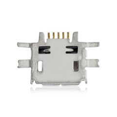 Charging port soldering required - 05 Pin - Micro B - 6 Anchor Points (C283)