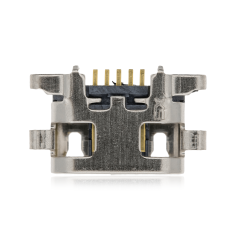 Charging port soldering required - 05 Pin - Micro B - 6 Anchor Points (C381)