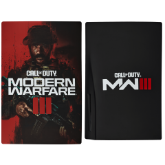 Faceplate Cover (Top & Bottom) Compatible For PlayStation 5 (1200/1000) (Call of Duty / Modern Warfare)