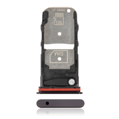 Single Sim Card Tray Compatible For Motorola Edge Plus 5G (XT2061 / 2020) (Genuine OEM) (Smokey Sangria)