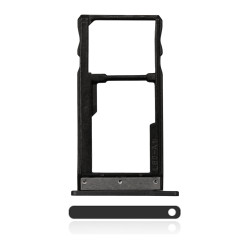 Sim Card Tray Compatible For Motorola Moto M (XT1662 / 2016) (Black)