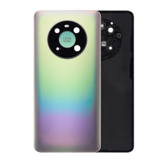 Back cover Glass With Camera Lens Compatible For Huawei Mate 40 (Silver)