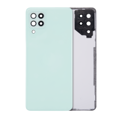 Back cover Glass With Camera Lens Compatible For Samsung Galaxy A22 4G (A225 / 2021) (Aftermarket Plus) (Mint)