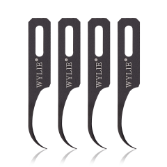 Scalpel blade - Side Glue Removal (Wylie WL-365E Model-C) (4 Piece Set)