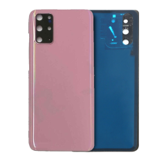 Back Cover Glass With Camera Lens Compatible For Samsung Galaxy S20 Plus (Service Pack) (Purple)