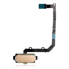 Home Button Flex Cable Compatible For Samsung Galaxy A9 Pro (A910 / 2016) (Gold)