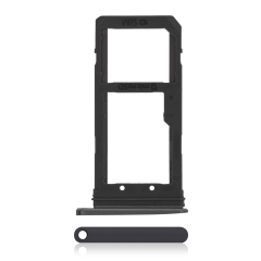 Single Sim Card Tray Compatible For Samsung Galaxy S7 (Black Onyx)