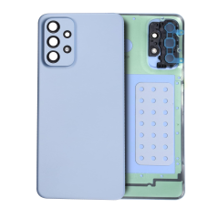Back Cover Glass With Camera Lens Compatible For Samsung Galaxy A23 5G (Service Pack) (Blue)