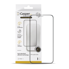 Casper Pro Silicone Tempered Glass Compatible For iPhone 12 Mini (Retail Pack) (Clear)