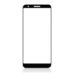 Front Glass Compatible For Google Pixel 3a XL (Black)