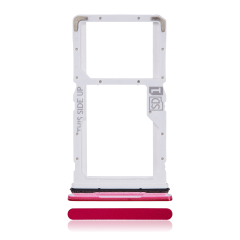 Single Sim Card Tray Compatible For Motorola Moto G84 (Viva Magenta)