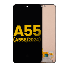 OLED Assembly Without Frame Compatible For Samsung Galaxy A55 (A556 / 2024) (Refurbished) (All Colors)