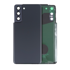 Back Cover Glass With Camera Lens Compatible For Samsung Galaxy S21 5G (Service Pack) (Phantom Gray)