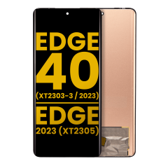 OLED Assembly Without Frame Compatible For Motorola Moto Edge 40 (XT2303-3 / 2023) / Edge 2023 (XT2305) (Refurbished) (All Colors)