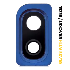 Back Camera Lens With Bracket / Bezel Compatible For Samsung Galaxy A10 (A105 / 2019) (Blue)