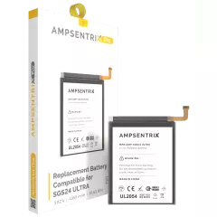 Replacement Battery Compatible For Samsung Galaxy S24 Ultra (AmpSentrix Pro)