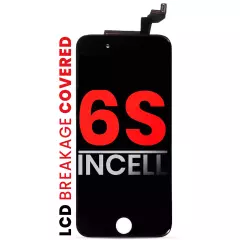 LCD Assembly With Steel Plate Compatible For iPhone 6S (Aftermarket Pro: XO7 Incell) (Black)