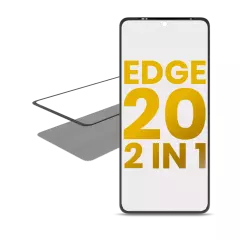 2 in 1 Front Glass With OCA Pre-Installed Compatible For Motorola Edge 20 (XT2143 / 2021)
