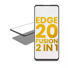 2 in 1 Front Glass With OCA Pre-Installed Compatible For Motorola Edge 20 Fusion (XT2139-2 / 2021)