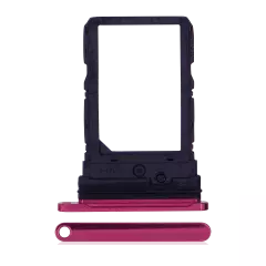 Sim Card Tray Compatible For Motorola Razr Plus / Razr 50 Ultra (XT2451 / 2024) / Razr Plus 2025 (XT2557 / 2025) (Genuine OEM) (Hot Pink)
