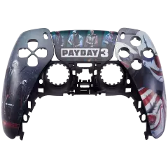 Handle Controller Housing Compatible For PlayStation 5 (PAYDAY 3) (2 Piece Set)