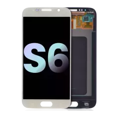 OLED Assembly Without Frame Compatible For Samsung Galaxy S6 (Service Pack) (White Pearl)