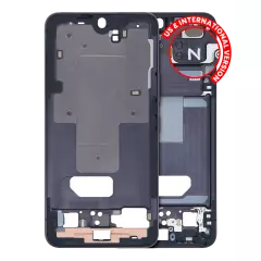 Mid-Frame Housing Compatible For Samsung Galaxy S22 5G  (US & International Version) (Phantom Black)
