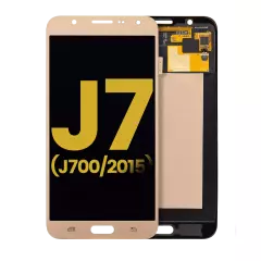 OLED Assembly Without Frame Compatible For Samsung Galaxy J7 (J700 / 2015) (Refurbished) (White)